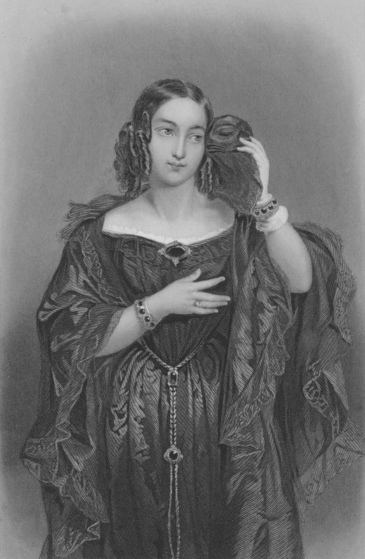 Sontag, Anna (gravering) av Hippolyte Delaroche