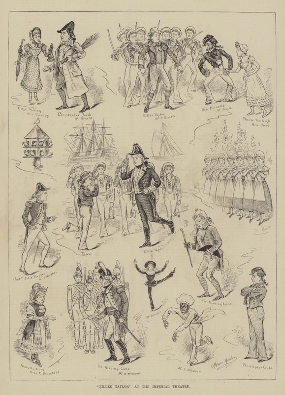 Billee Taylor ved Imperial Theatre av Horace Morehen