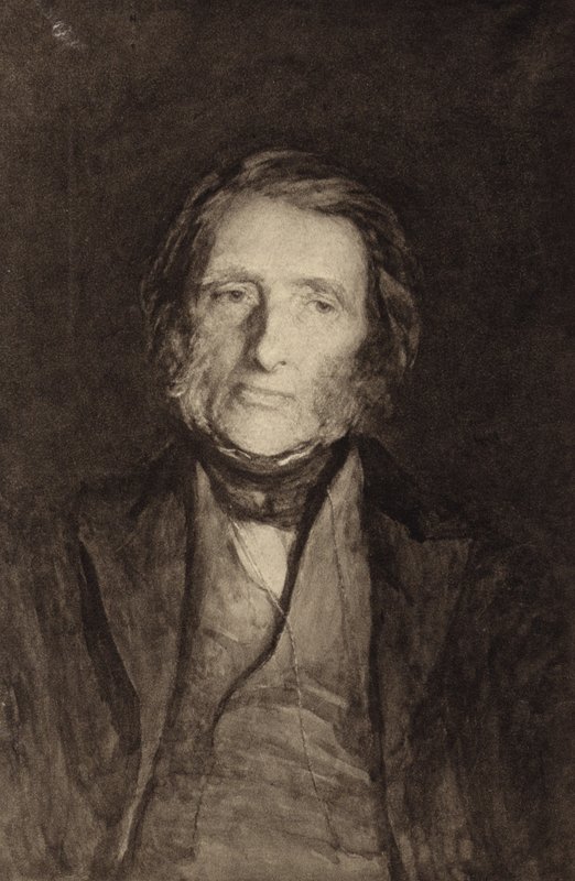 John Ruskin (1819-1900), engelsk forfatter, kunstkritiker, kunstner og samfunnstenker av Hubert von Herkomer