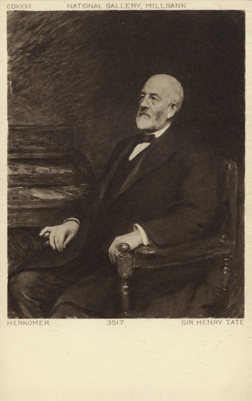 Sir Henry Tate , engelsk sukkerhandler og filantrop av Hubert von Herkomer