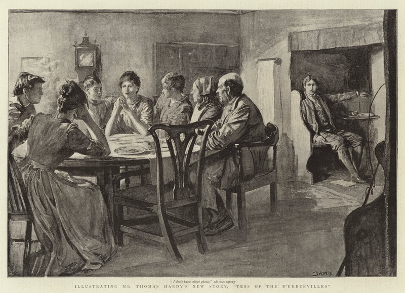 Tess fra D'Urbervilles av Hubert von Herkomer