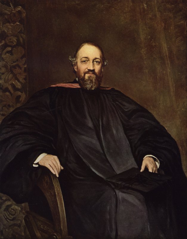 Pastor H Montagu Butler, DD av Hubert von Herkomer