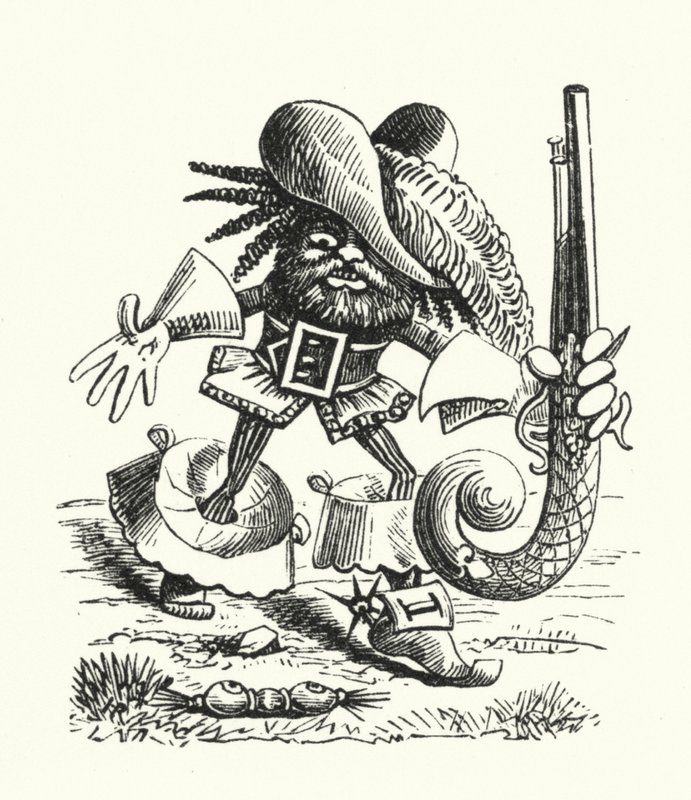 Swashbuckler (litho) av Hugh Rowley