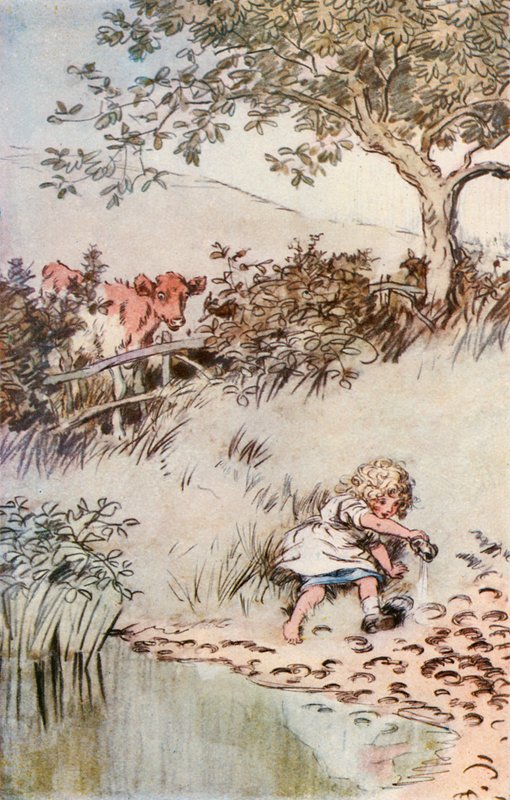 Her satt Eppie av Hugh Thomson