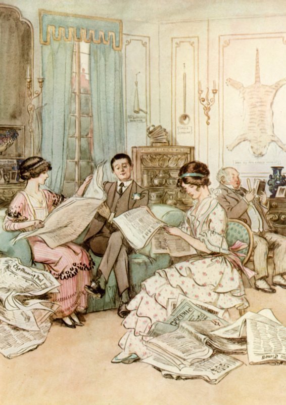 Illustrasjon for JM Barrie