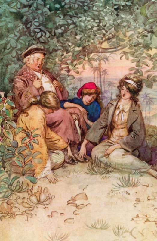 Illustrasjon for JM Barrie