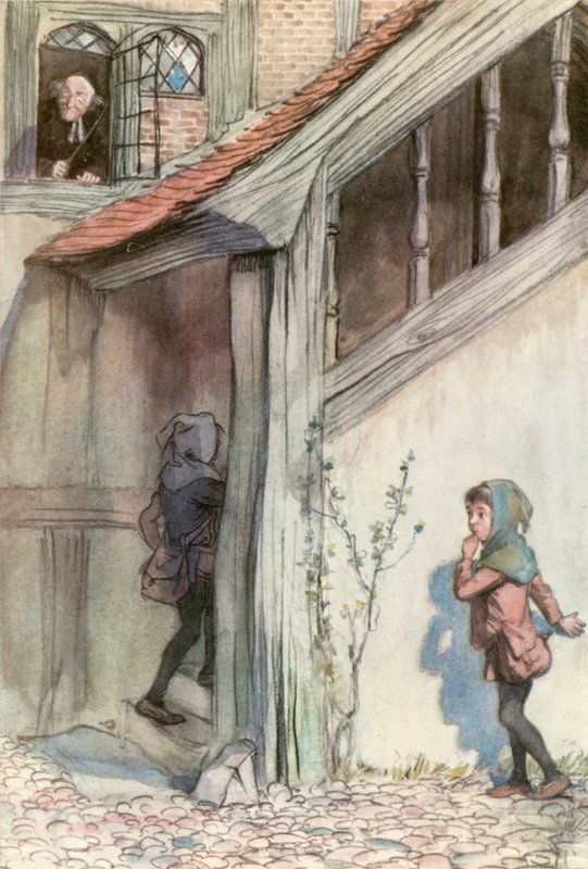 Illustrasjon for Shakespeares som du liker det av Hugh Thomson