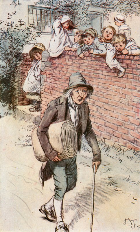 Barna kalte ham alltid gamle mester Marner av Hugh Thomson