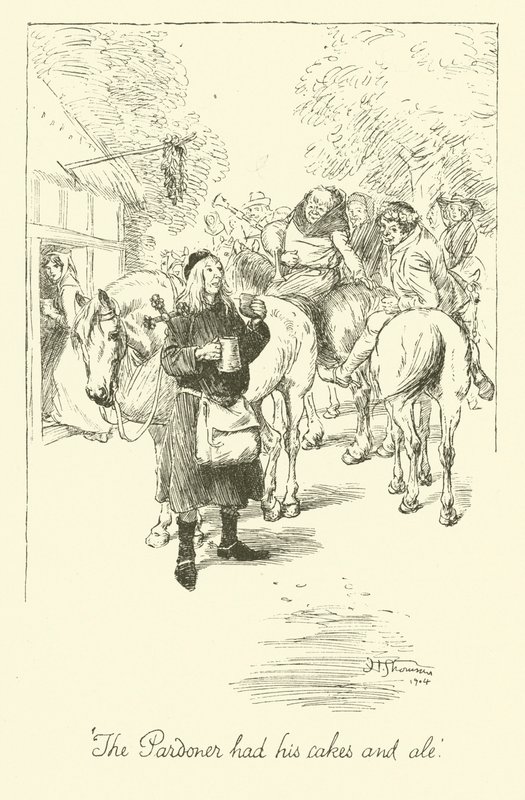 Benåderen (litho) av Hugh Thomson