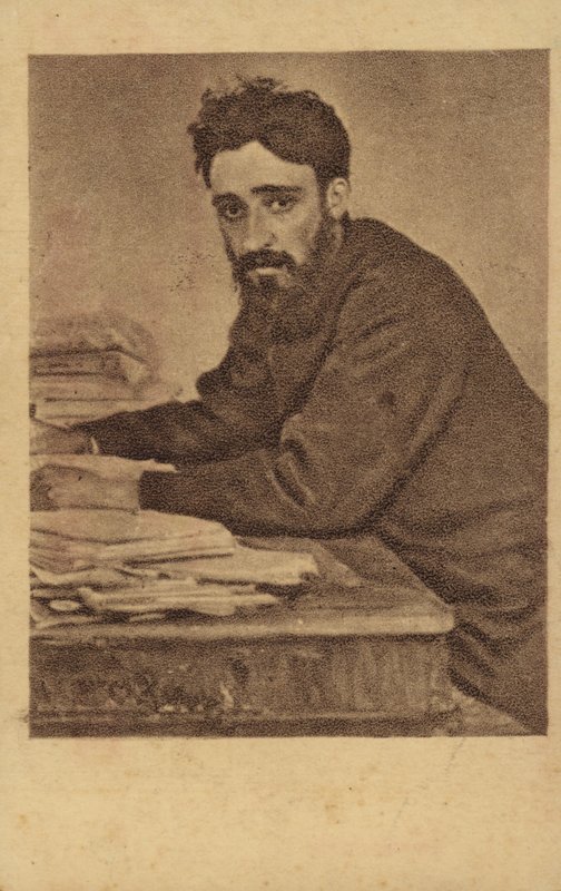 Vsevolod Garshin, russisk novelleforfatter av Ilya Efimovich Repin