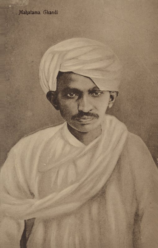 Mahatma Gandhi av Indian photographer