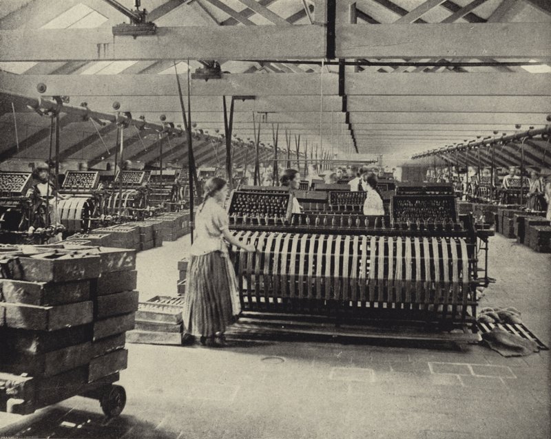 Linen Factory, Belfast (s/hvitt bilde) av Irish Photographer