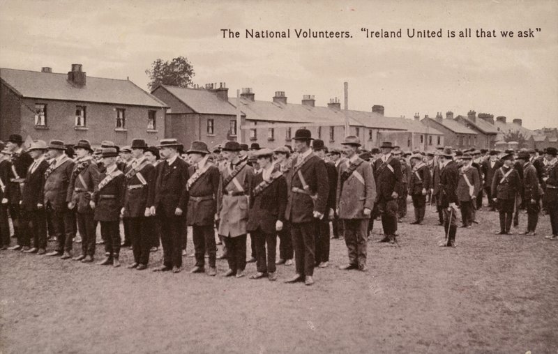 De nasjonale frivillige av Irish Photographer
