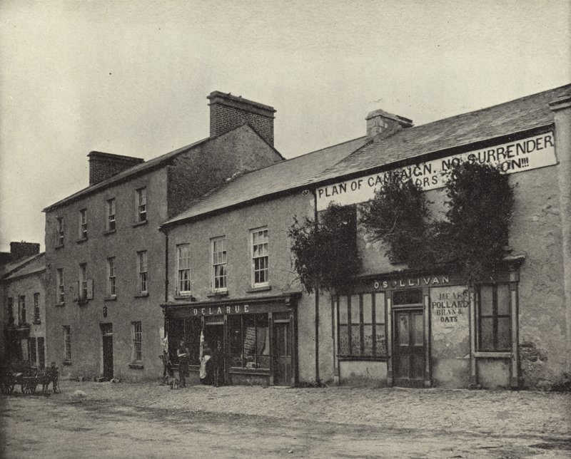 Utsikt i Mitchelstown, County Cork (s/hvitt-bilde) av Irish Photographer