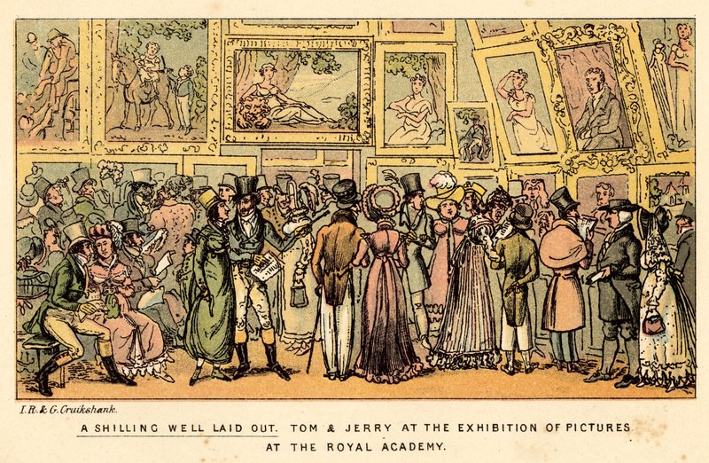 En skilling godt lagt opp av Isaac, Robert and George Cruikshank