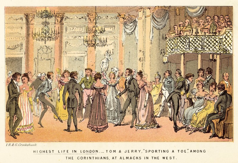 Høyeste liv i London av Isaac, Robert and George Cruikshank