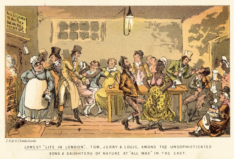 Laveste liv i London av Isaac, Robert and George Cruikshank