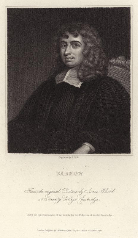 Portrett av Isaac Barrow av Isaac Whood