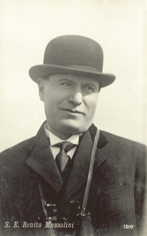 Benito Mussolini av Italian Photographer