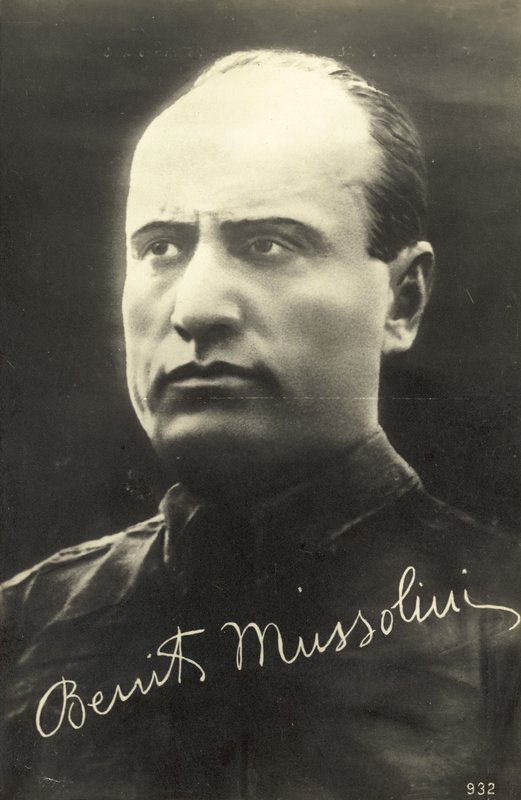 Benito Mussolini av Italian Photographer