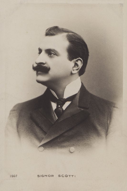 Antonio Scotti, italiensk operabaryton av Italian Photographer