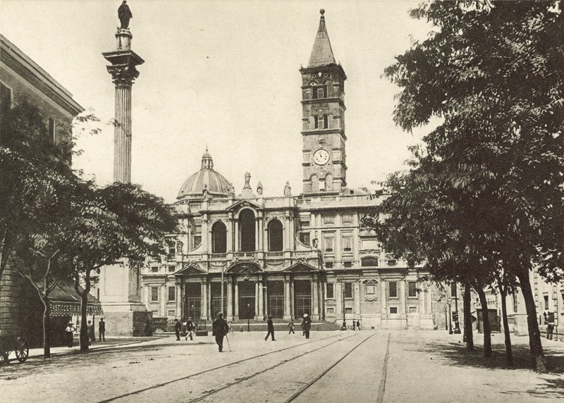 Basilikaen S Maria Maggiore av Italian Photographer