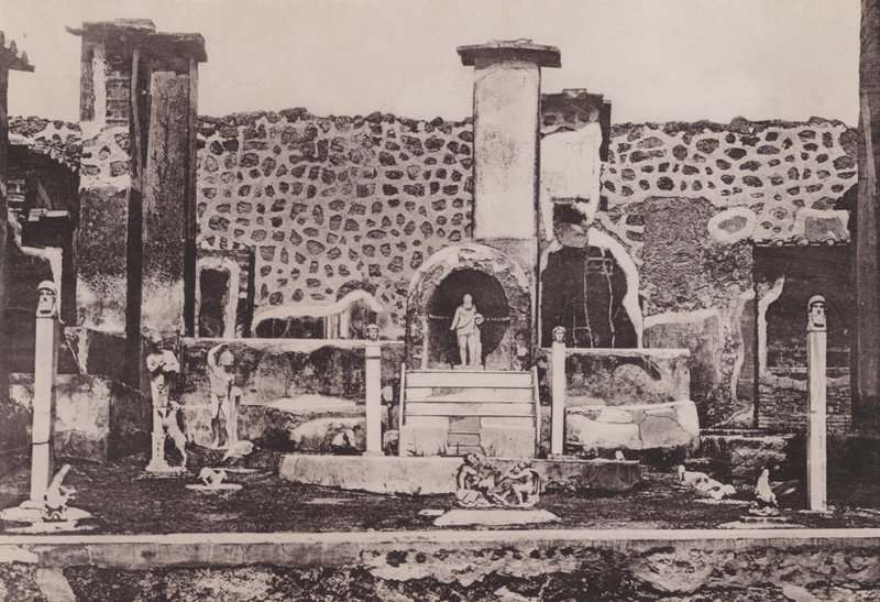 Casa Di Marco Lucretius, House of Marcus Lucretius (s/h-bilde) av Italian Photographer