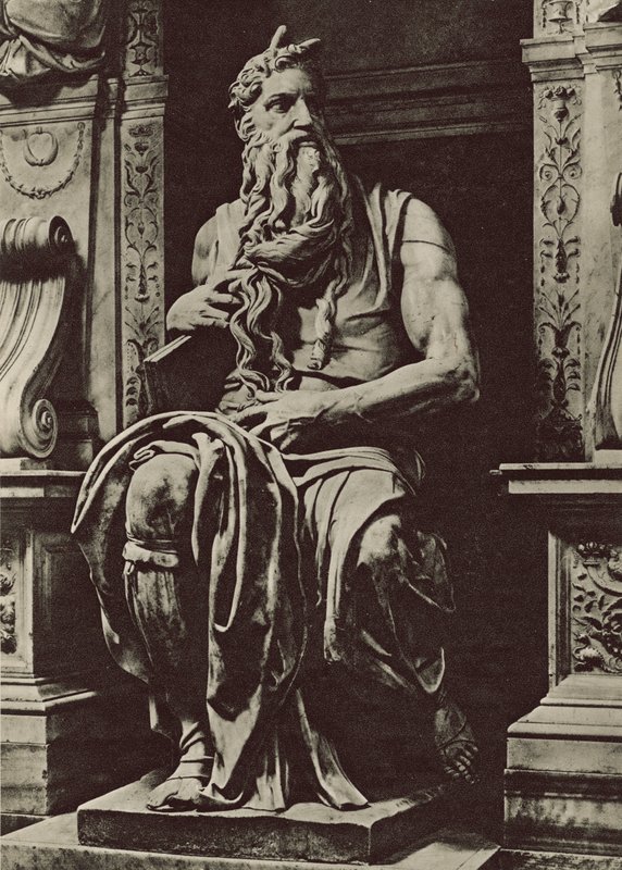 Church of S Pietro in Vincoli, Moses of Michelangelo av Italian Photographer