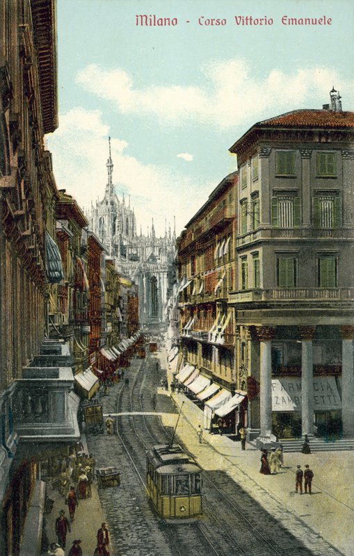 Corso Vittorio Emanuele, Milano av Italian Photographer
