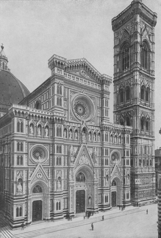 Firenze, Duomo og Campanile av Italian Photographer
