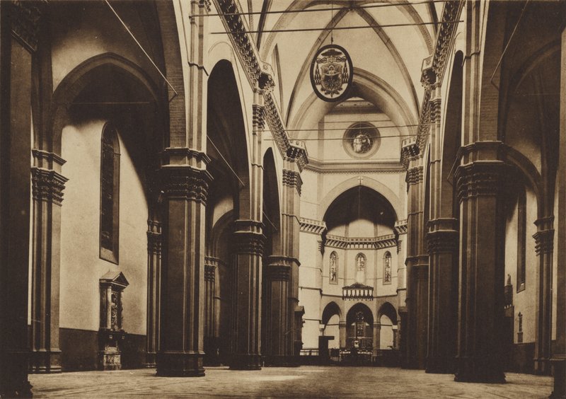 Firenze / Firenze: Interiør av Duomo (s/h foto) av Italian Photographer
