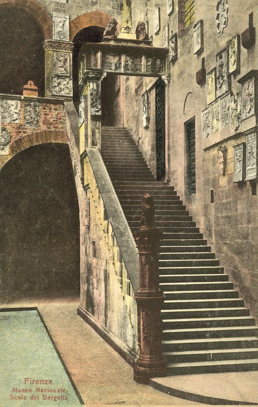 Firenze, Italia, Bargello, trapp av Italian Photographer