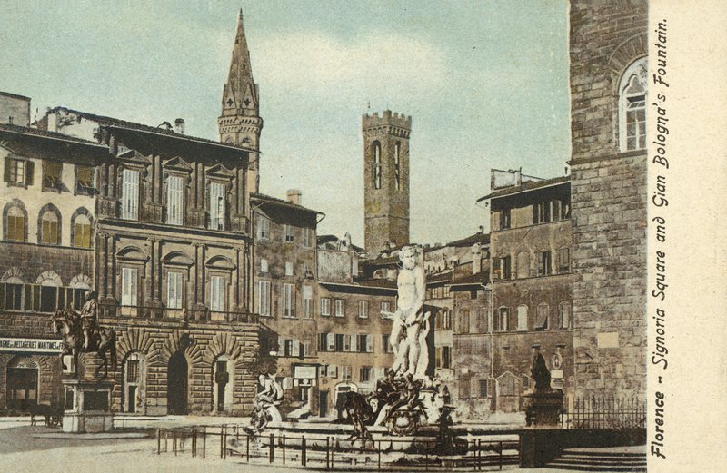 Firenze, Italia, Piazza Signoria av Italian Photographer
