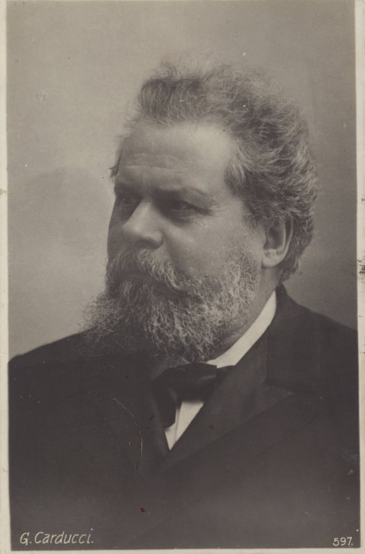 Giosue Carducci (1835-1907), nobelprisvinnende italiensk poet av Italian Photographer