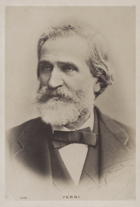Giuseppe Verdi , italiensk komponist av Italian Photographer
