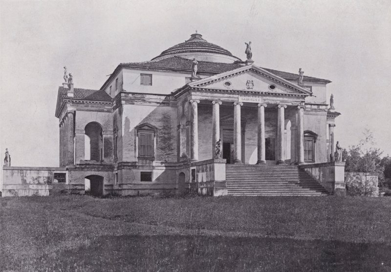 Italia: Palladios Villa Rotonda, nær Vicenza (s/h-bilde) av Italian Photographer