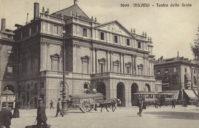 La Scala operahus, Milano av Italian Photographer