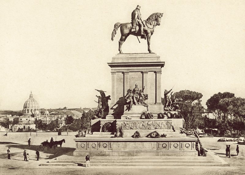 Monument til Joseph Garibaldi av Italian Photographer