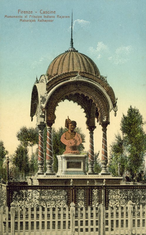 Indisk monument, Parco Delle Cascine, Firenze (fargebilde) av Italian Photographer