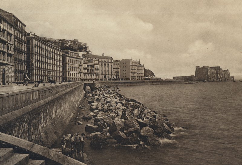 Napoli: Via Caracciolo og Castello Dell