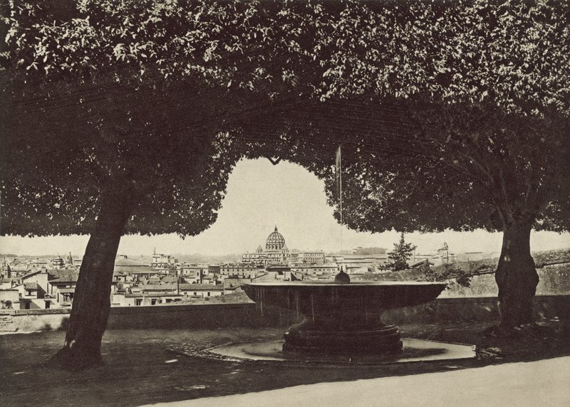 Panorama sett fra Frankrikes akademi av Italian Photographer