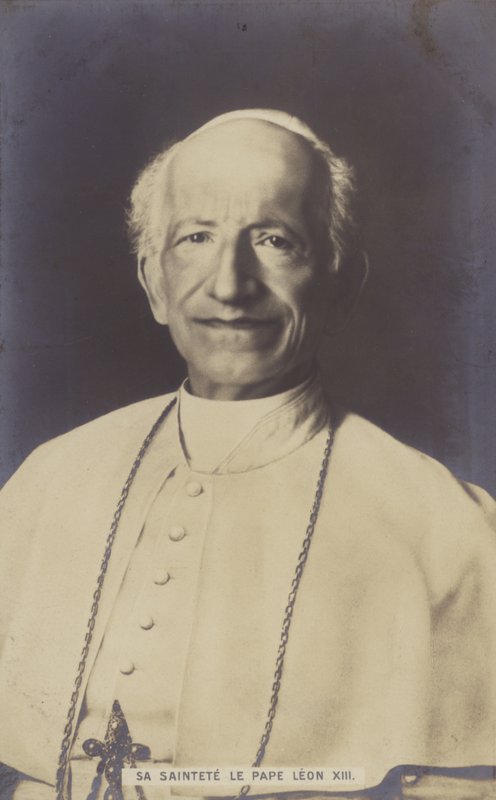 Pave Leo XIII av Italian Photographer