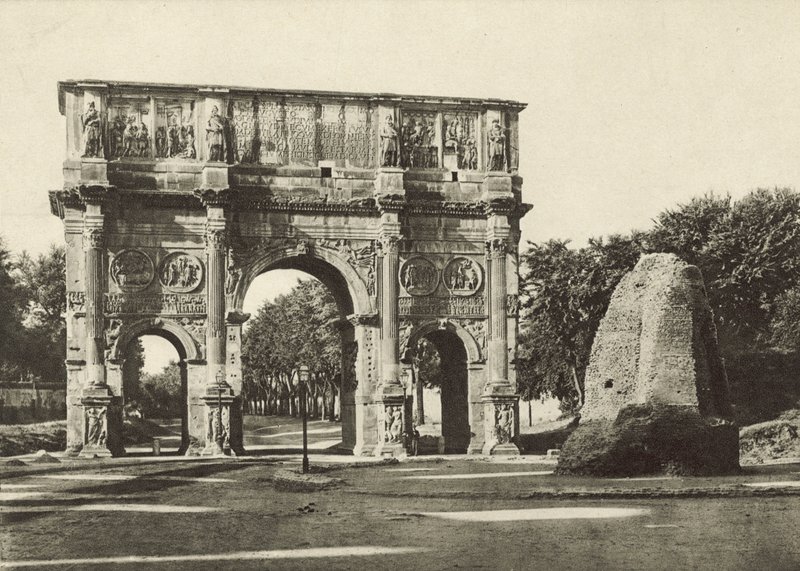 Forum Romanum, Konstantinbuen av Italian Photographer