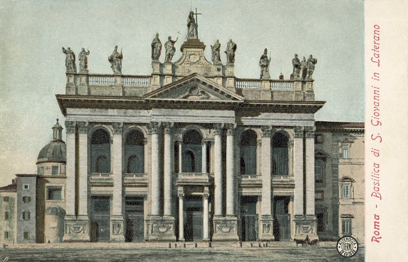 Roma, Italia, Basilica of S Giovanni in Laterano av Italian Photographer