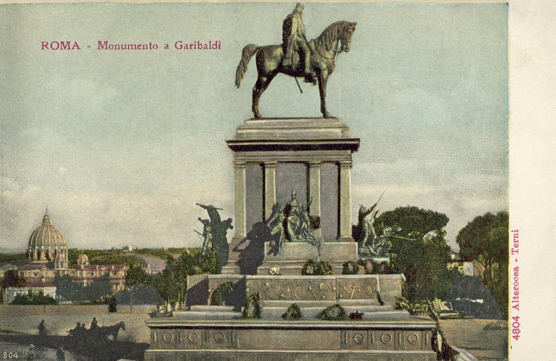 Roma, Italia, Garibaldi-monumentet av Italian Photographer