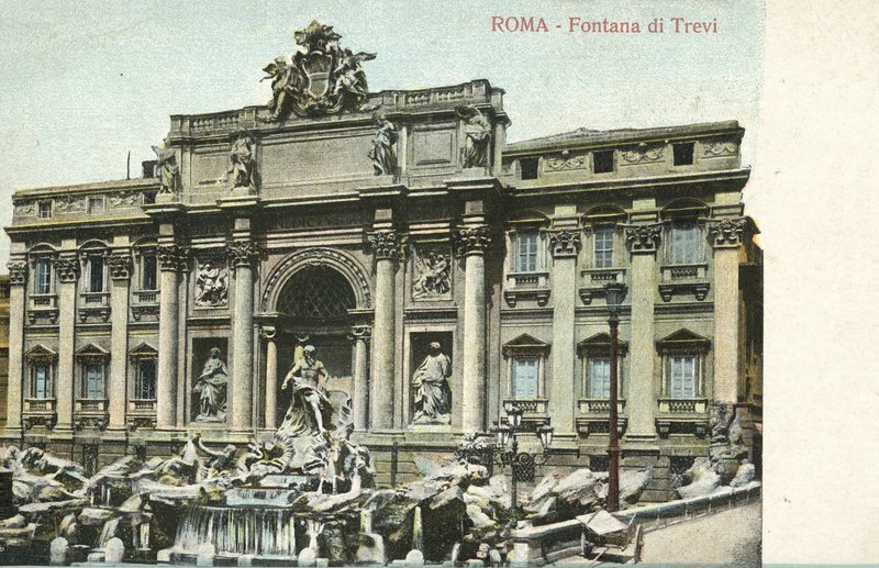 Roma, Italia, Trevifontenen av Italian Photographer