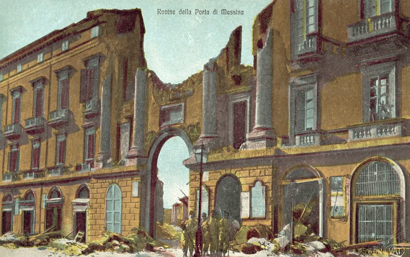 Ruin av Messina-porten av Italian Photographer