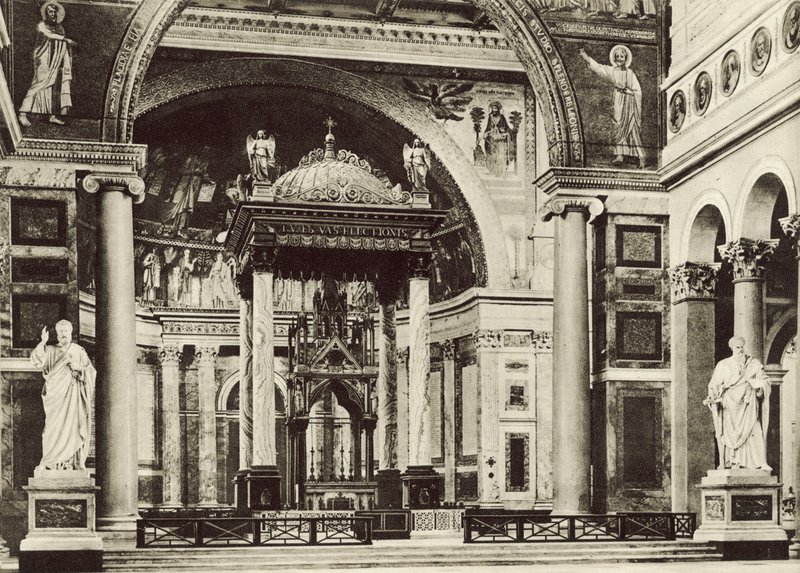 ST Pauls basilika, inne av Italian Photographer