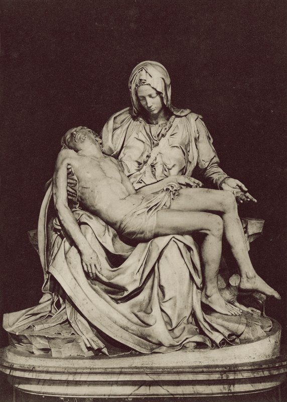 Peterskirken i Vatikanet, Pietaen (Michelangelo) av Italian Photographer