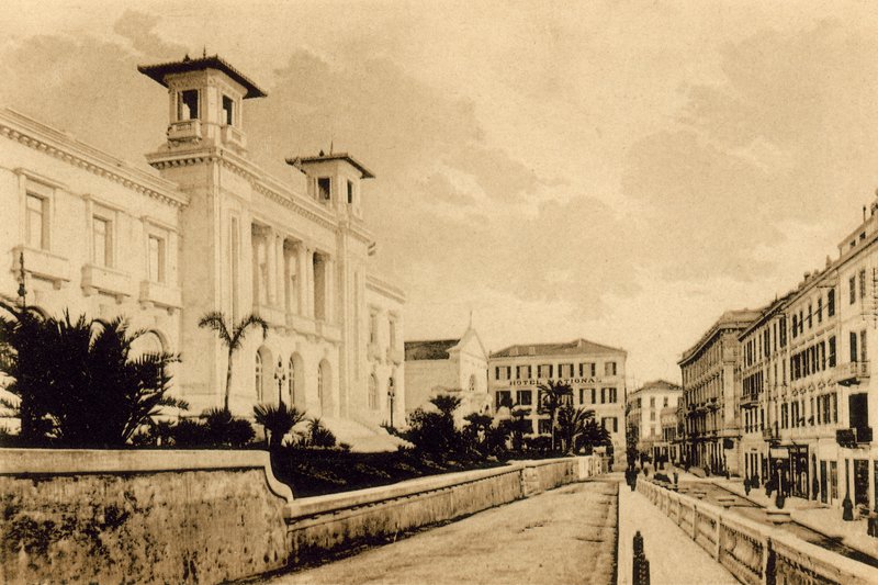 San Remo, Casino Municipale (s/h-bilde) av Italian Photographer